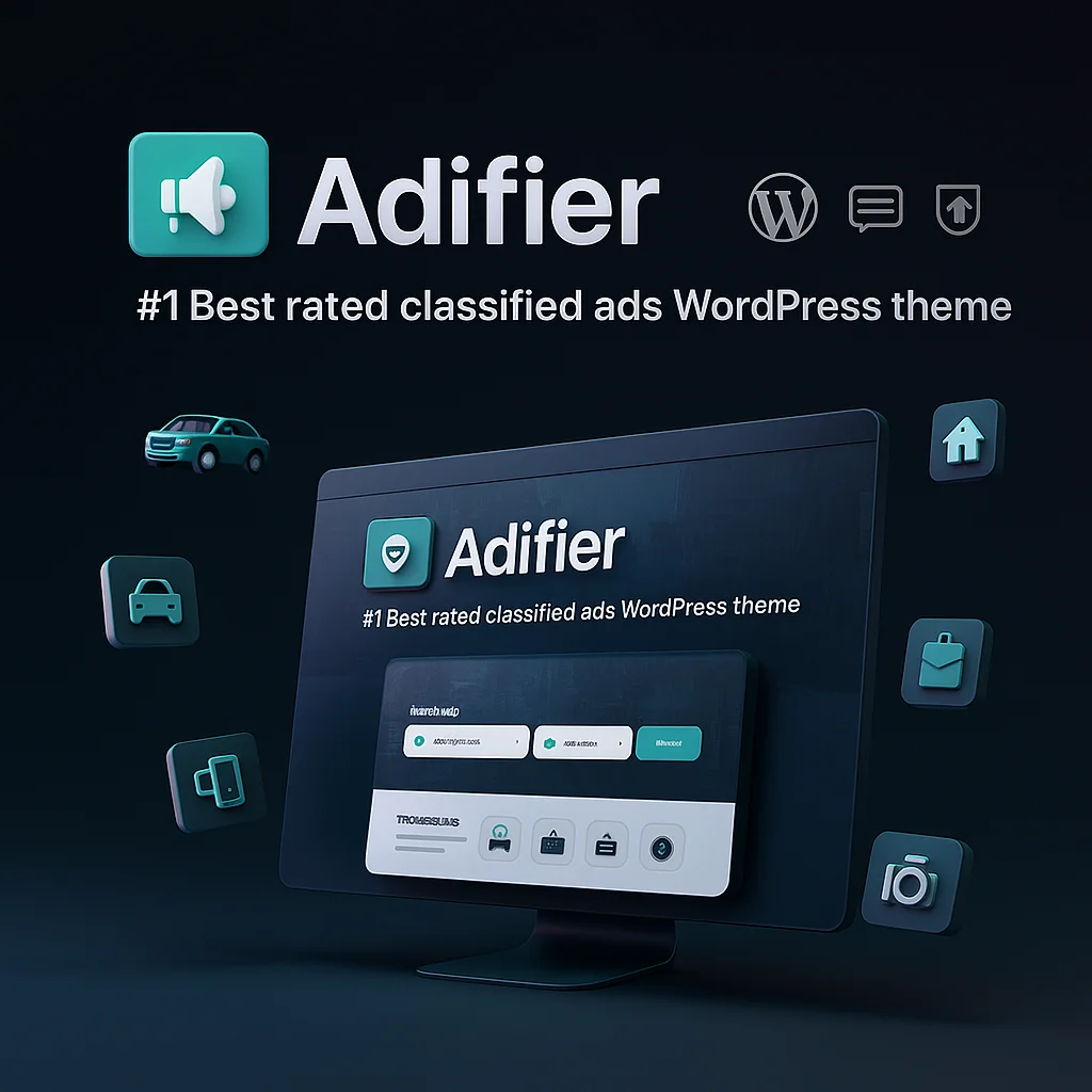 Adifier 3.9.1 Tema de clasificados para WordPress