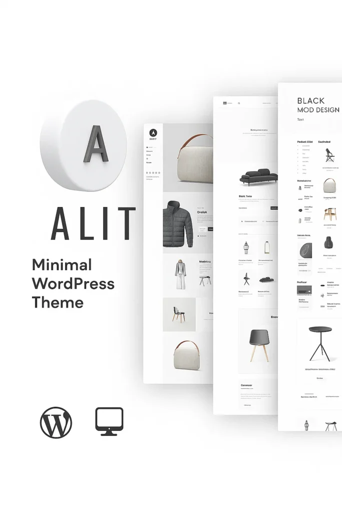 Alit Theme WordPress v1.23 - Tema moderno y versátil para sitios web