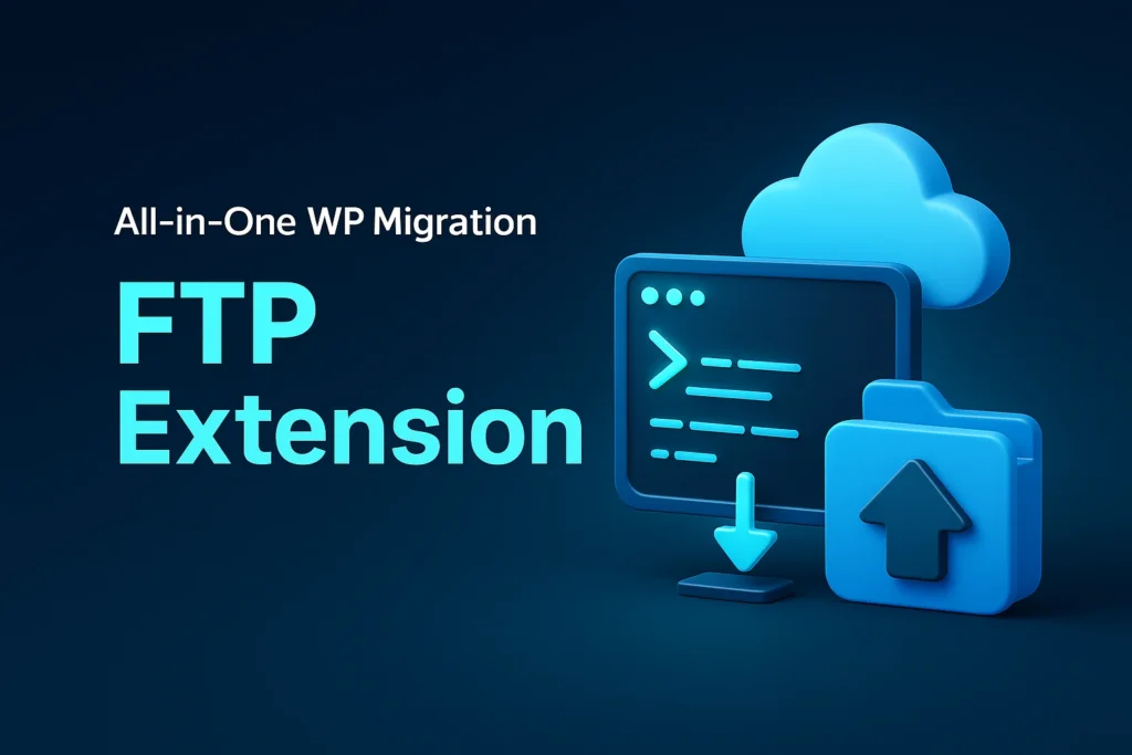 Extensión FTP para All In One WP Migration versión 2.86