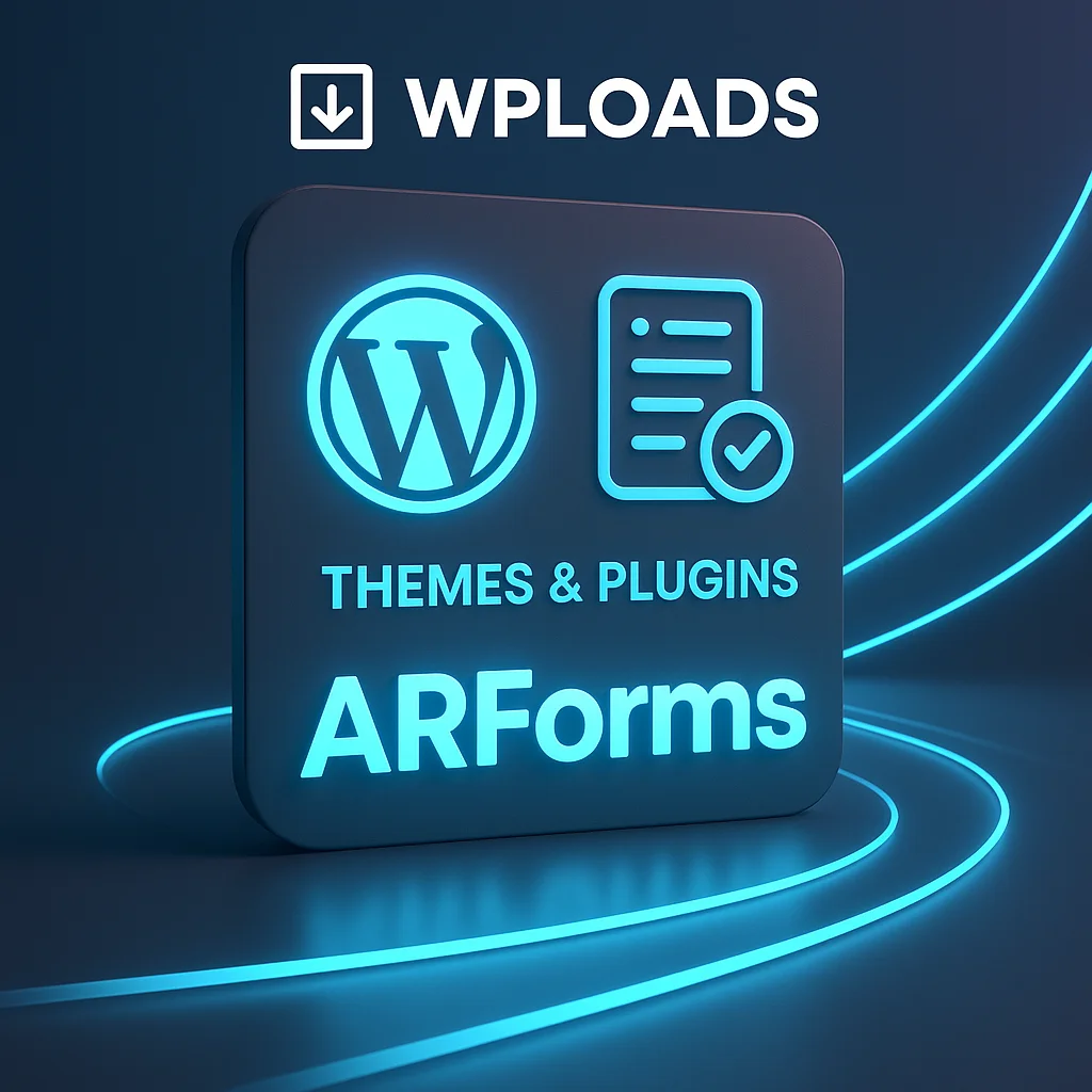 ARForms v7.1 WordPress Plugin - Captura de pantalla de la interfaz de usuario