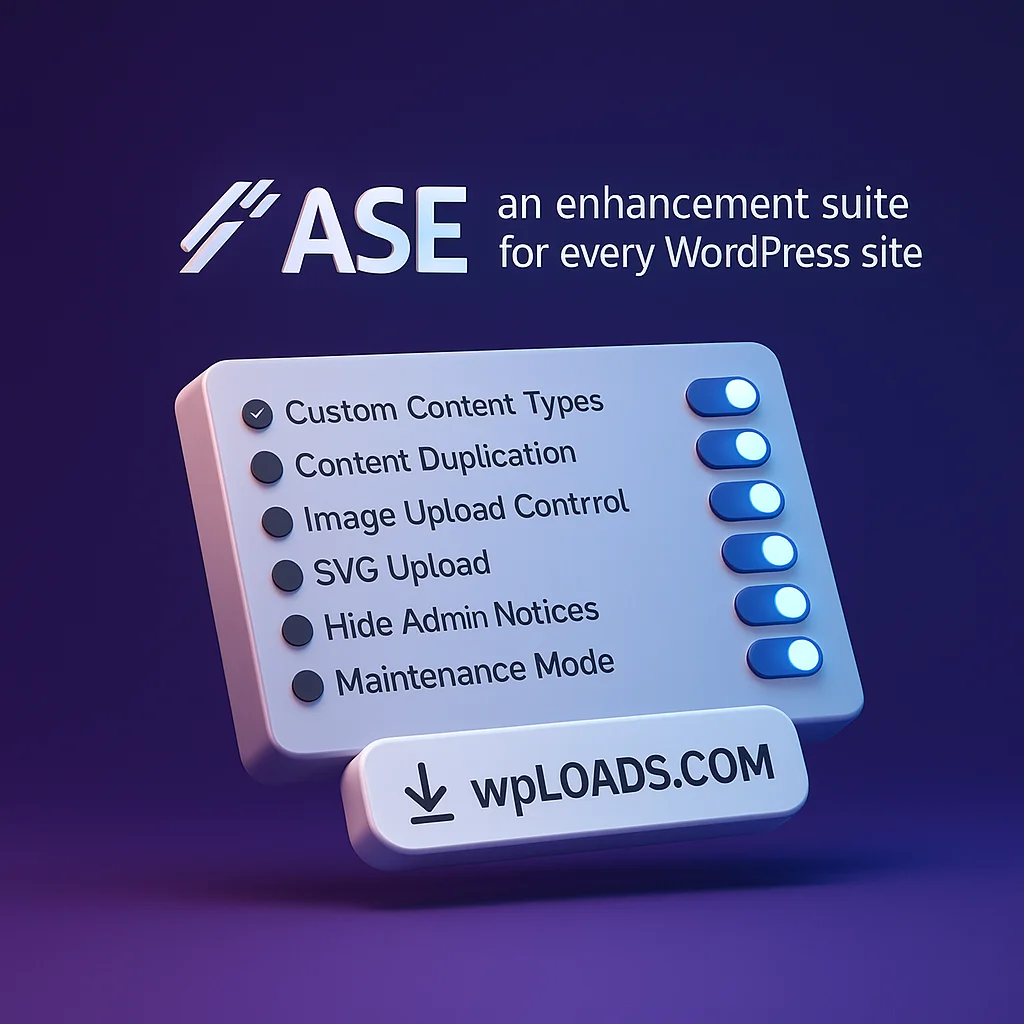 ASE Pro v8.3.0 WordPress Plugin - Mejora tu sitio web