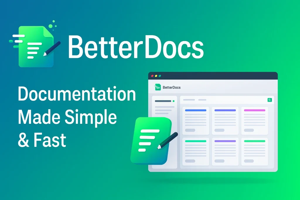 BetterDocs Pro v3.6.12 WP Plugin - Mejora la documentación de tu sitio WordPress