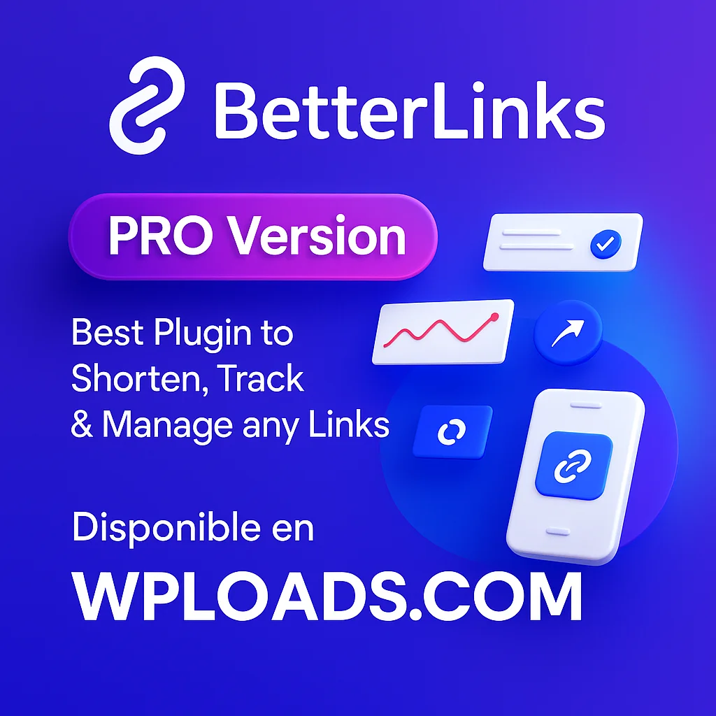 BetterLinks Pro v2.6.1 WP Plugin - Mejora la gestión de enlaces en WordPress