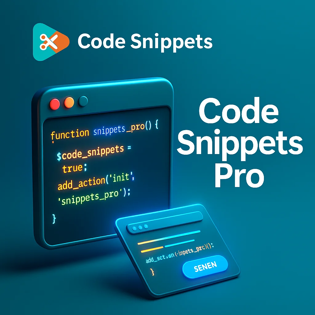 Code Snippets Pro v3.6.9 Plugin para WordPress