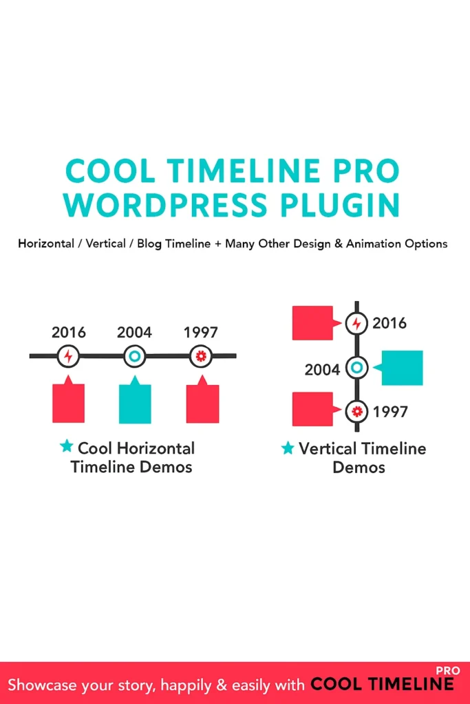 Cool Timeline Pro v5.2 Plugin para WordPress