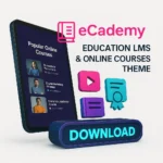 Ecademy v7.4 - Tema moderno para WordPress