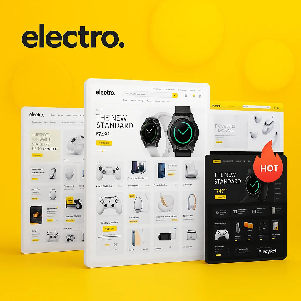 Tema de WordPress Electro v3.6.5 para tiendas en línea