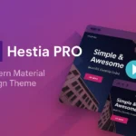 Hestia Pro v3.2.9 WordPress Plugin - Interfaz moderna y funcionalidad avanzada