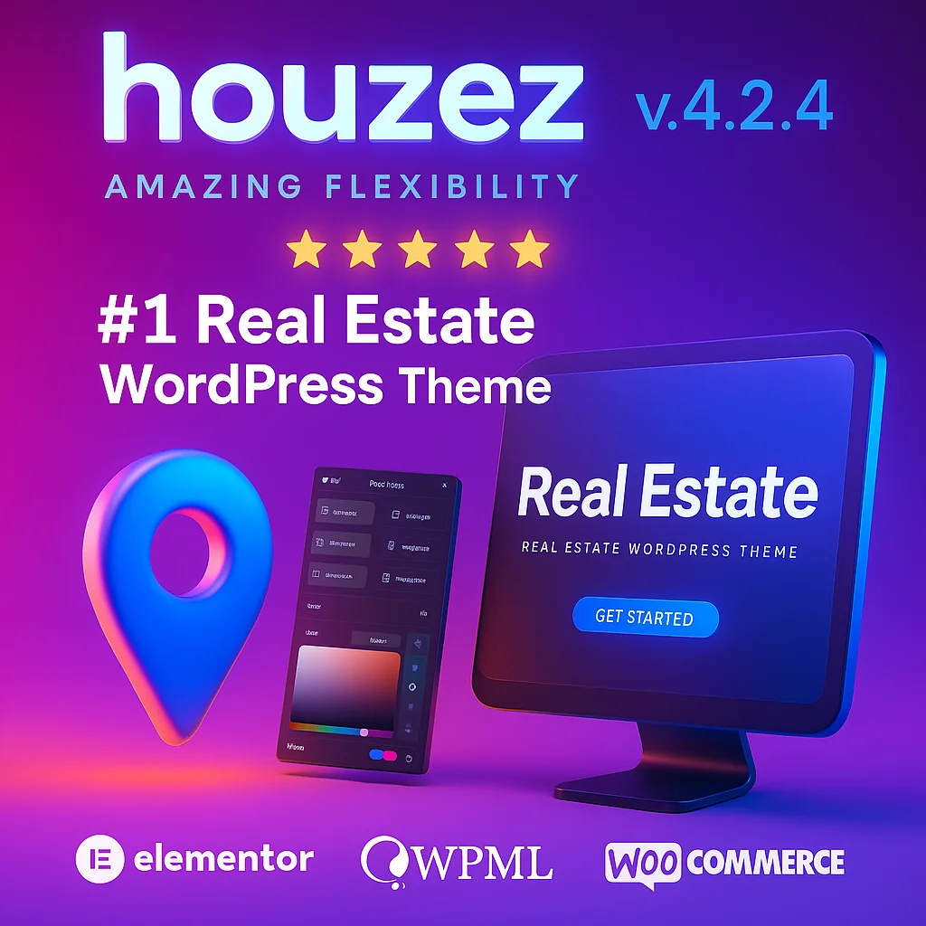 Houzez v4.2.67WordPress Theme - Tema de bienes raíces