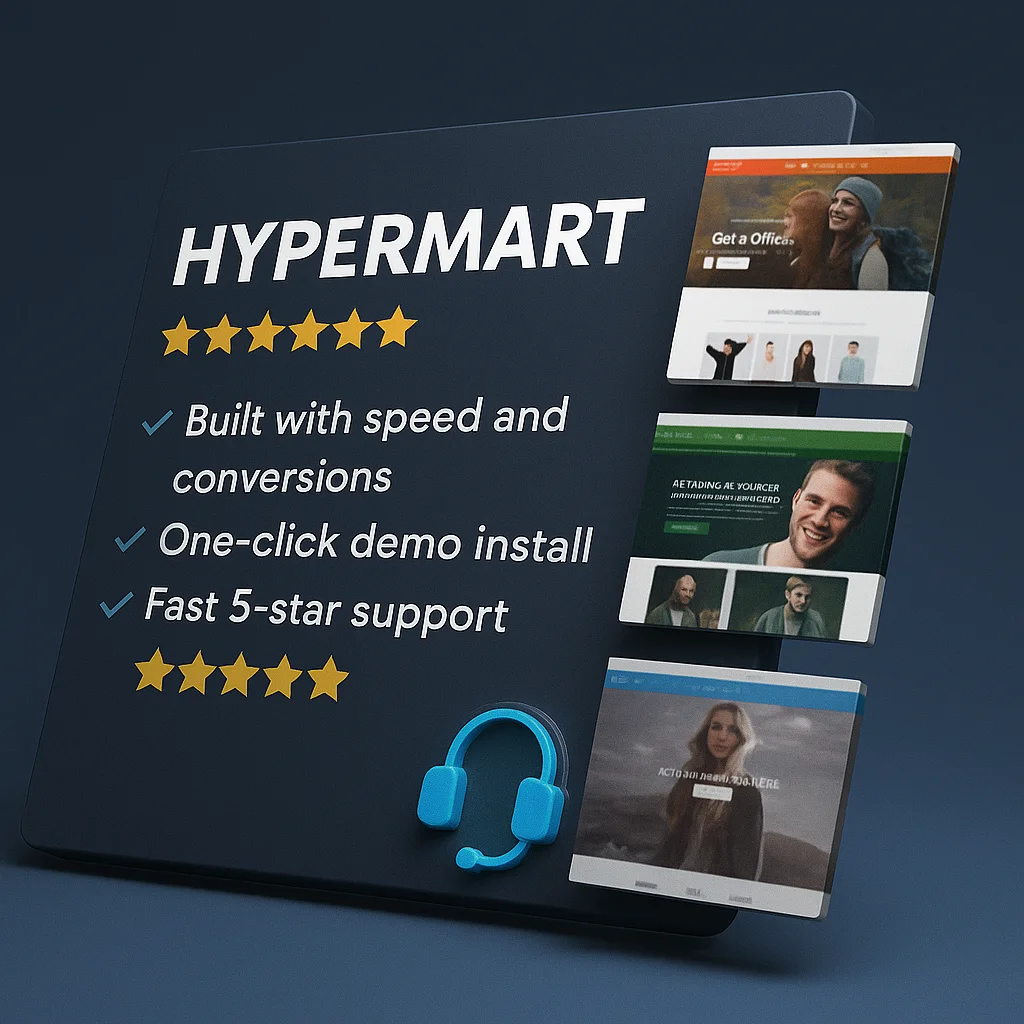 Hypermart Theme V2.1.62 - Tema de WordPress para comercio electrónico