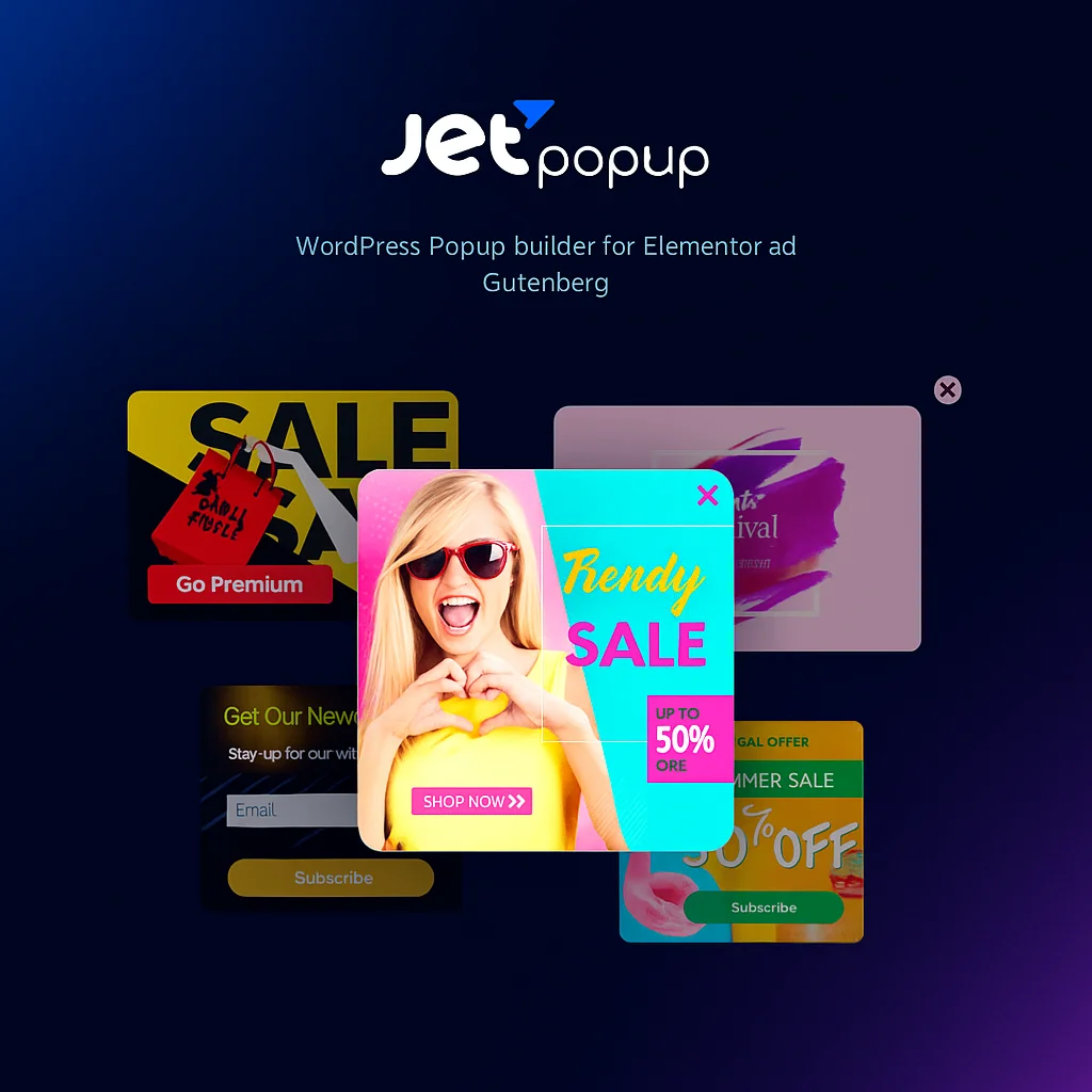 JetPopup v2.0.20.3 WordPress Plugin - Popup Builder for WordPress