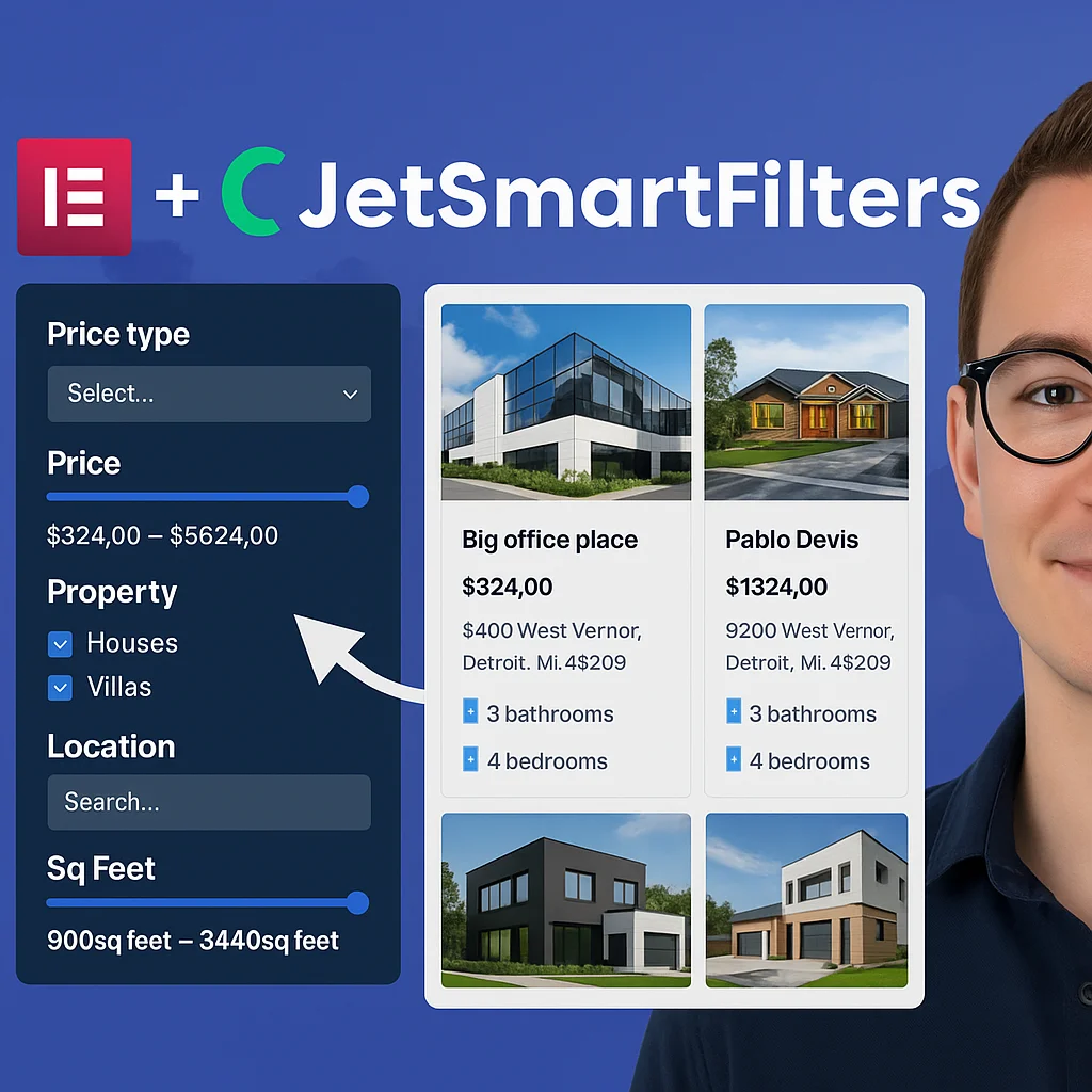 JetSmartFilters v3.7.3 WordPress Plugin para filtros avanzados