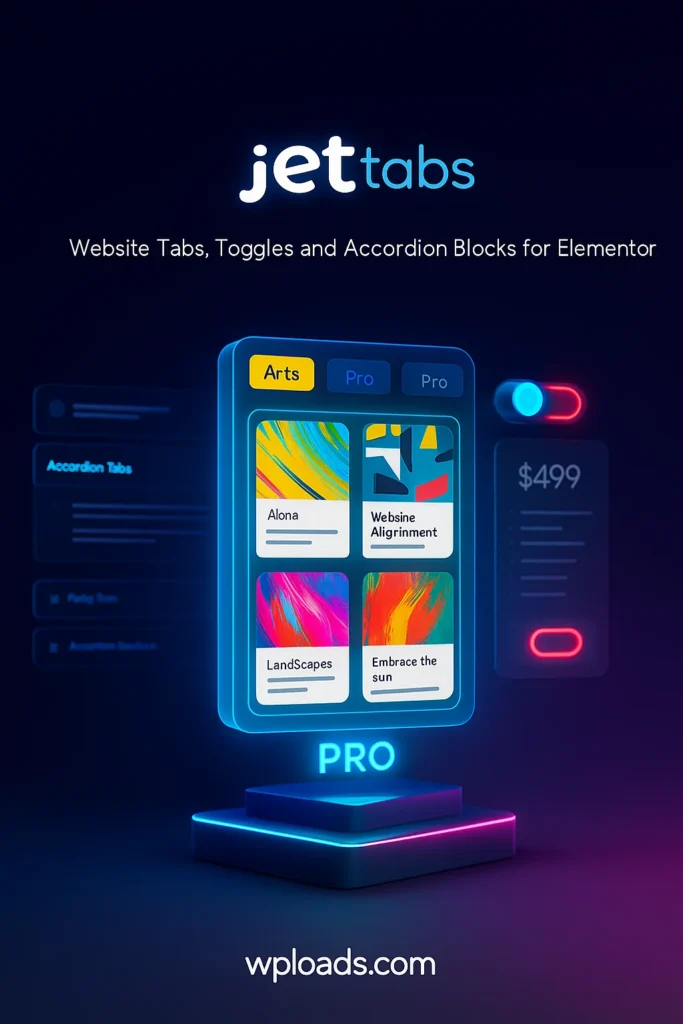 JetTabs v2.2.14 WordPress Plugin - Mejora la presentación de contenido