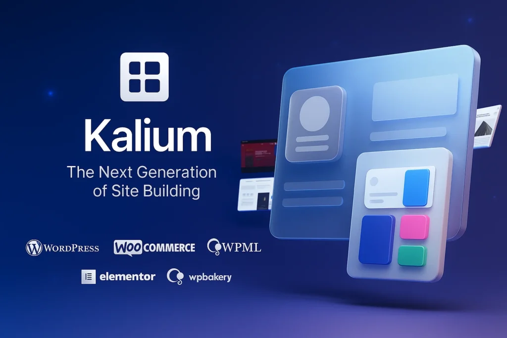 Kalium v3.30 WordPress Theme - Tema versátil y moderno para WordPress