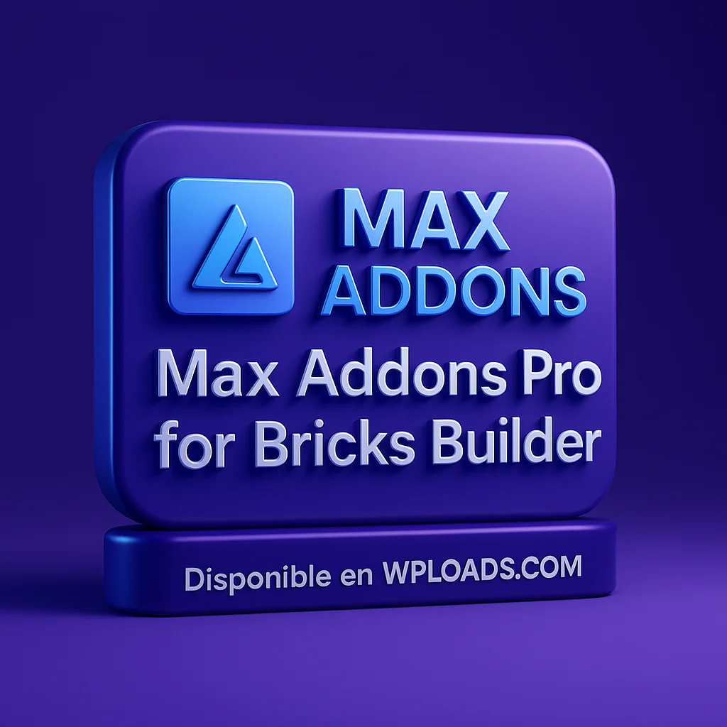 Max Addons Pro for Bricks v1.16.9 Plugin - Mejora tu sitio web con potentes complementos