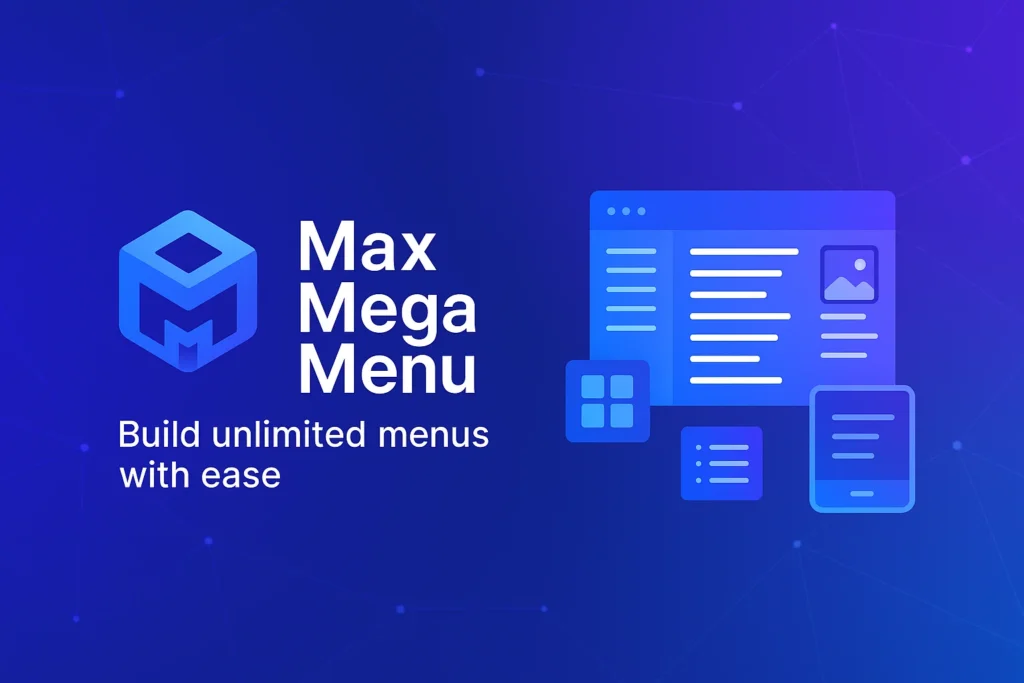 Max Mega Menu Pro v2.4.4 Plugin para WordPress