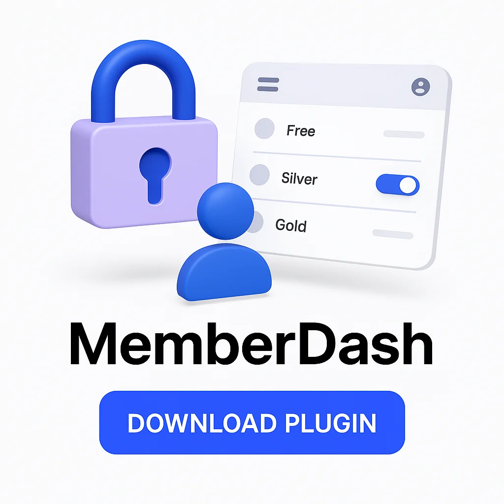 MemberDash v1.7.0 WordPress Plugin para gestión de membresías