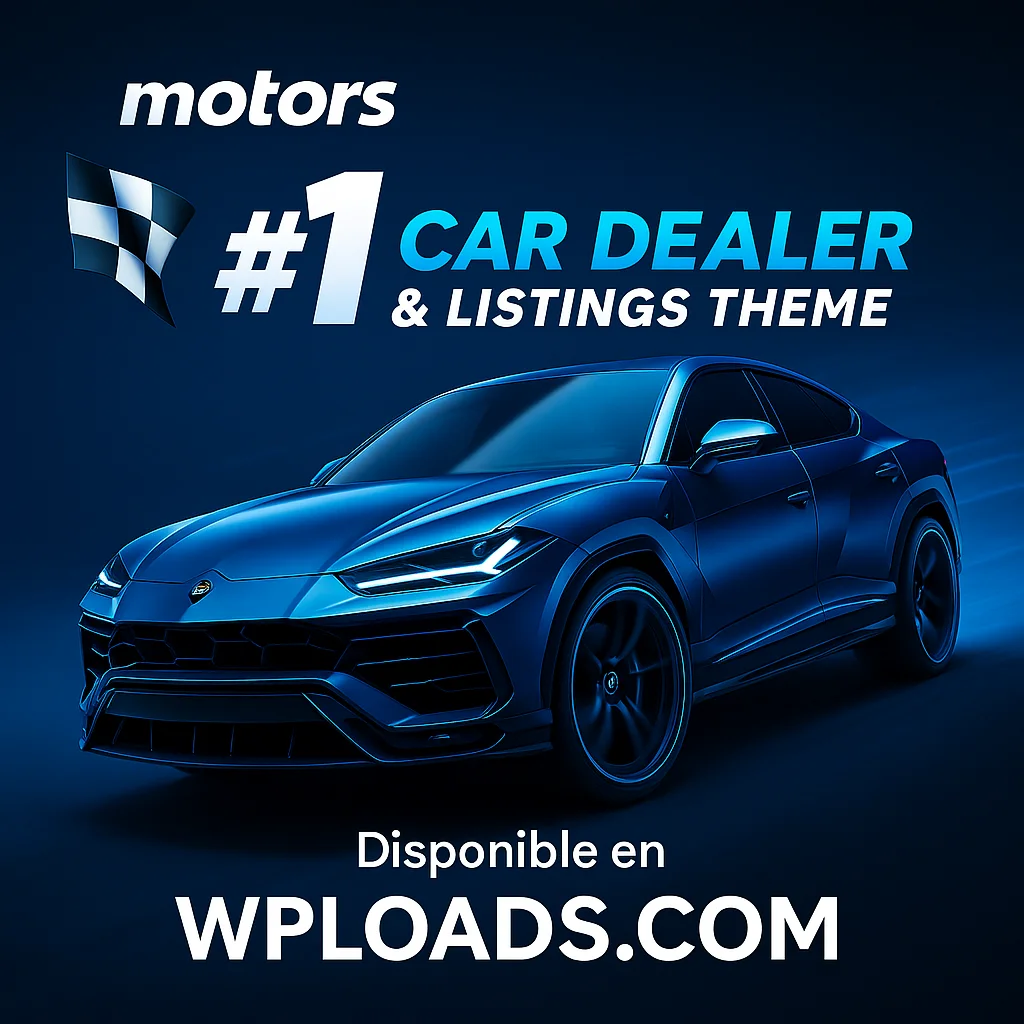 Motors v5.6.89 WordPress Theme - Tema de WordPress para automóviles