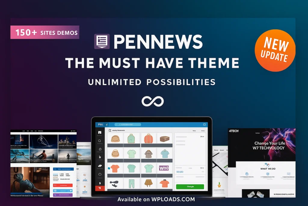 PenNews v6.7.4 WordPress Theme - Tema versátil y moderno para sitios web