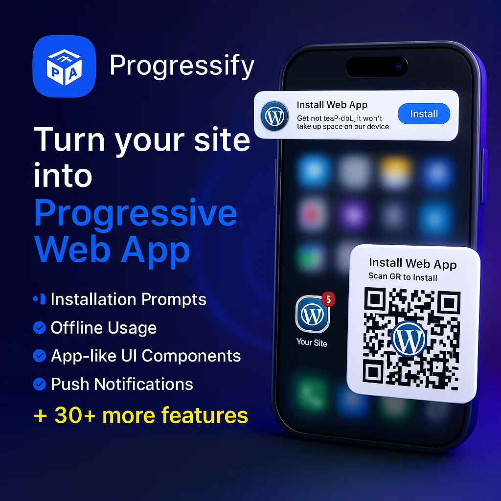 Daftplug Progressify 1.5.1 Plugin para WordPress