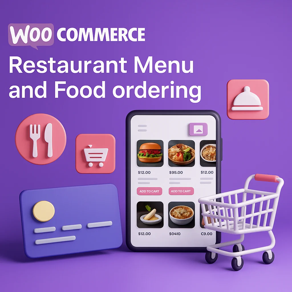 Plugin WooCommerce Food v3.4.5para gestión de pedidos de comida