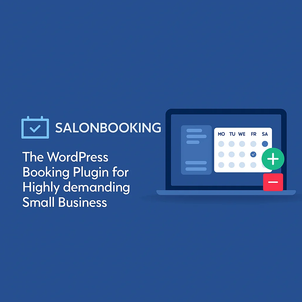 Plugin de reserva de salón Salon Booking v10.30.7 para WordPress