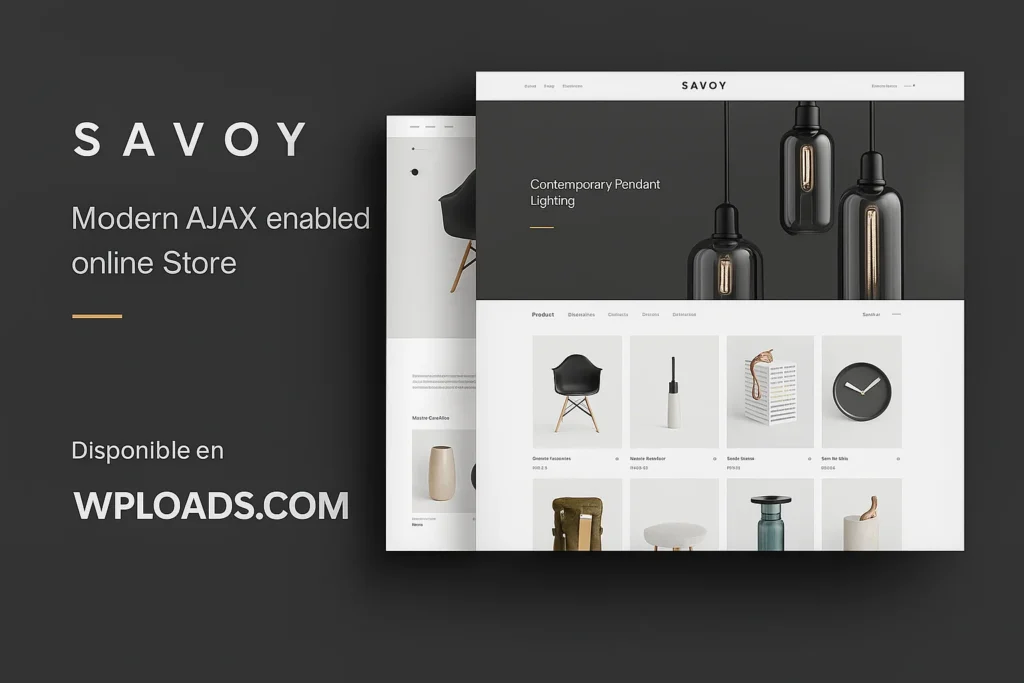 Tema de WordPress Savoy v3.1.3