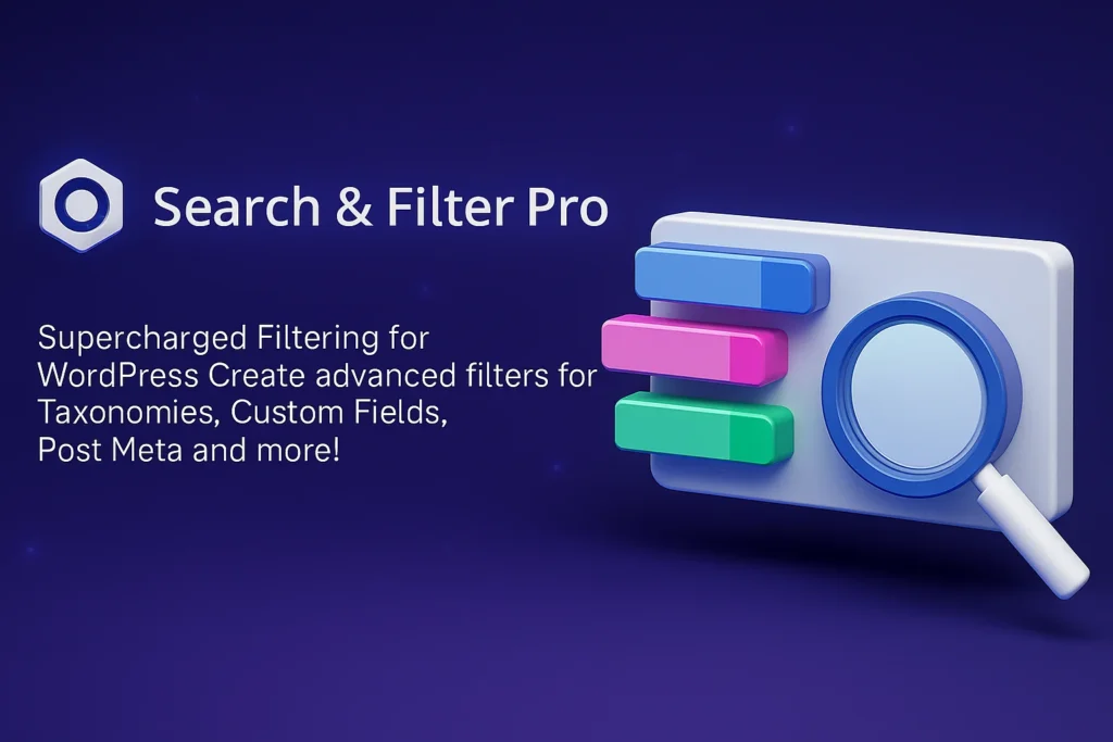 Search & Filter Pro - Plugin para WordPress que mejora la búsqueda y filtrado de contenido