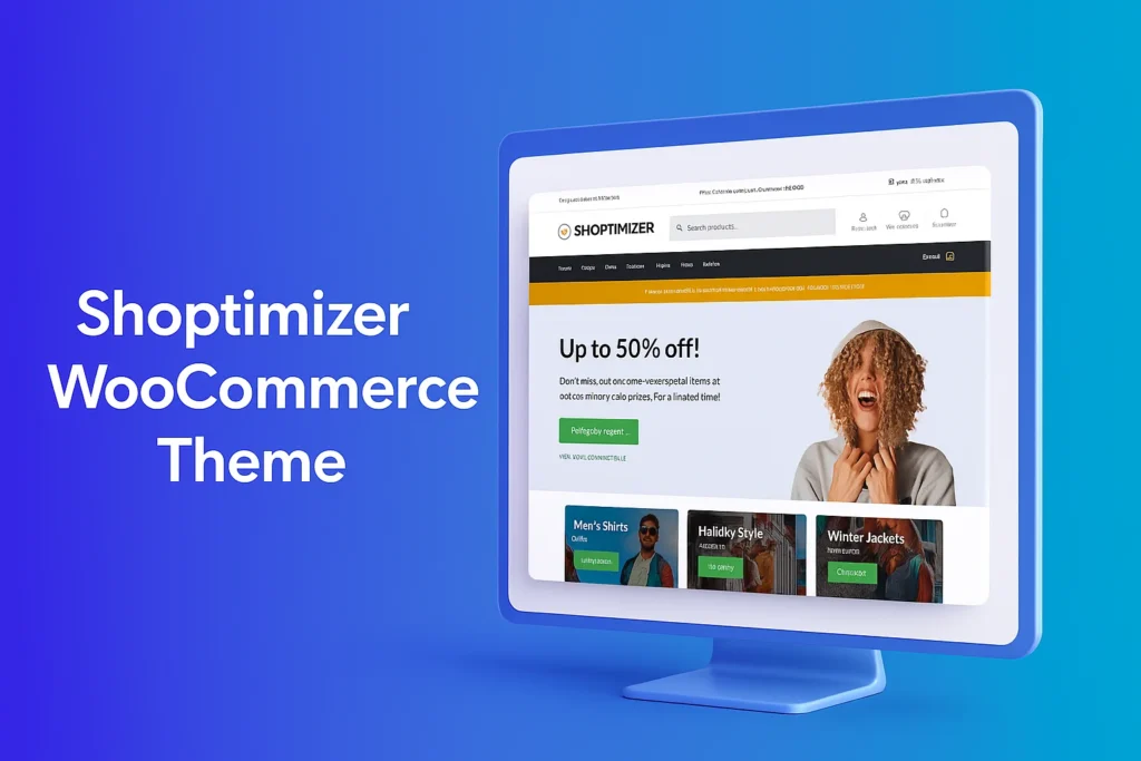 Shoptimizer WordPress Theme para WooCommerce optimizado para velocidad y conversiones