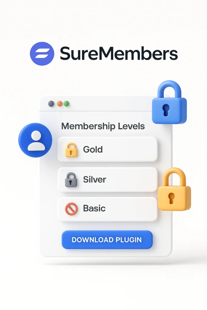 SureMembers v2.0.4 WordPress Plugin - Gestión de membresías