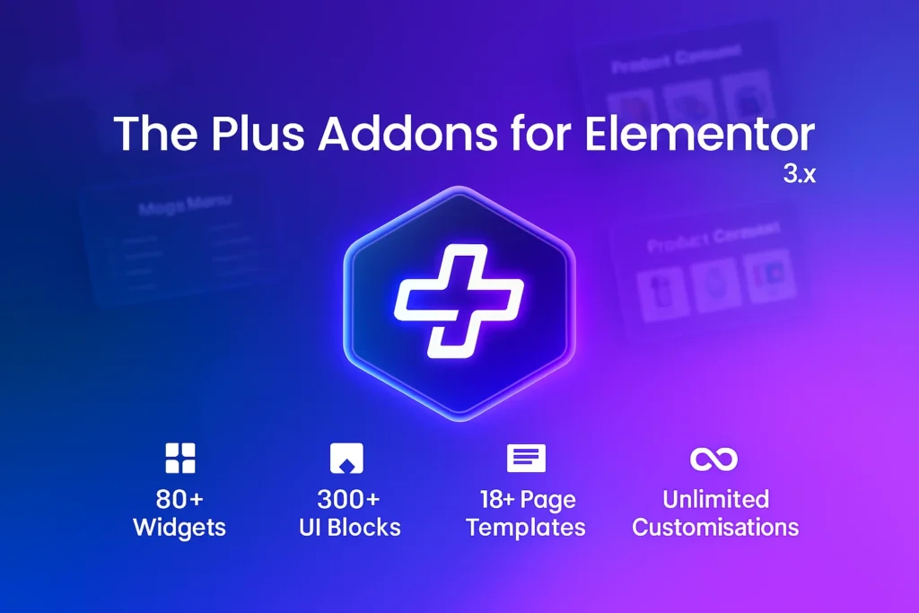 The Plus Addon v6.4.6 para WordPress - Plugin de diseño avanzado