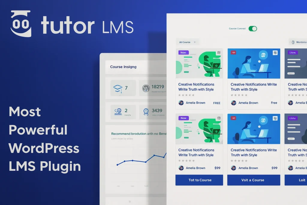 Tutor LMS Pro v3.9.6 - Plugin de WordPress para gestión de cursos en línea