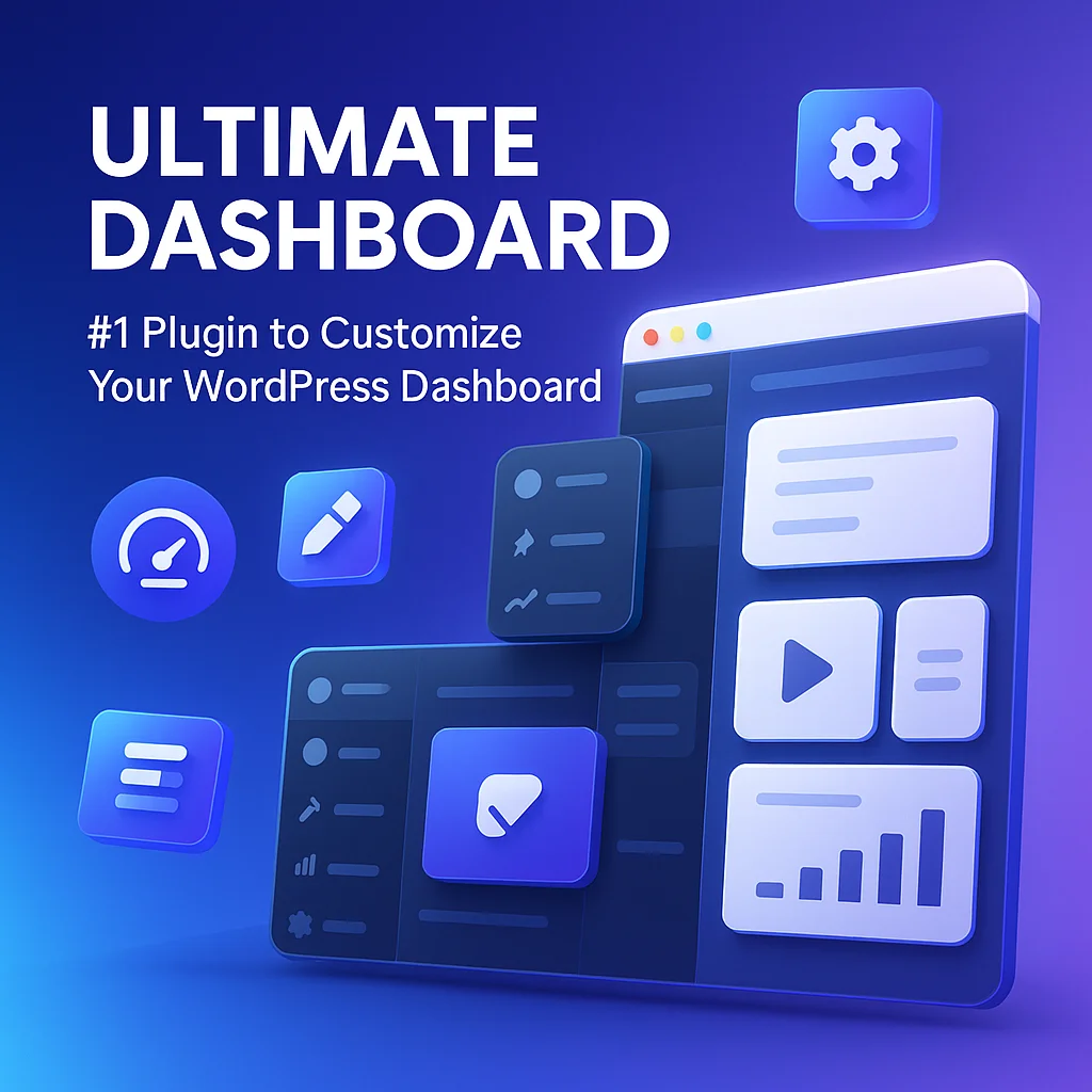 Ultimate Dashboard Pro 3.10.4 - Plugin para personalizar el panel de WordPress