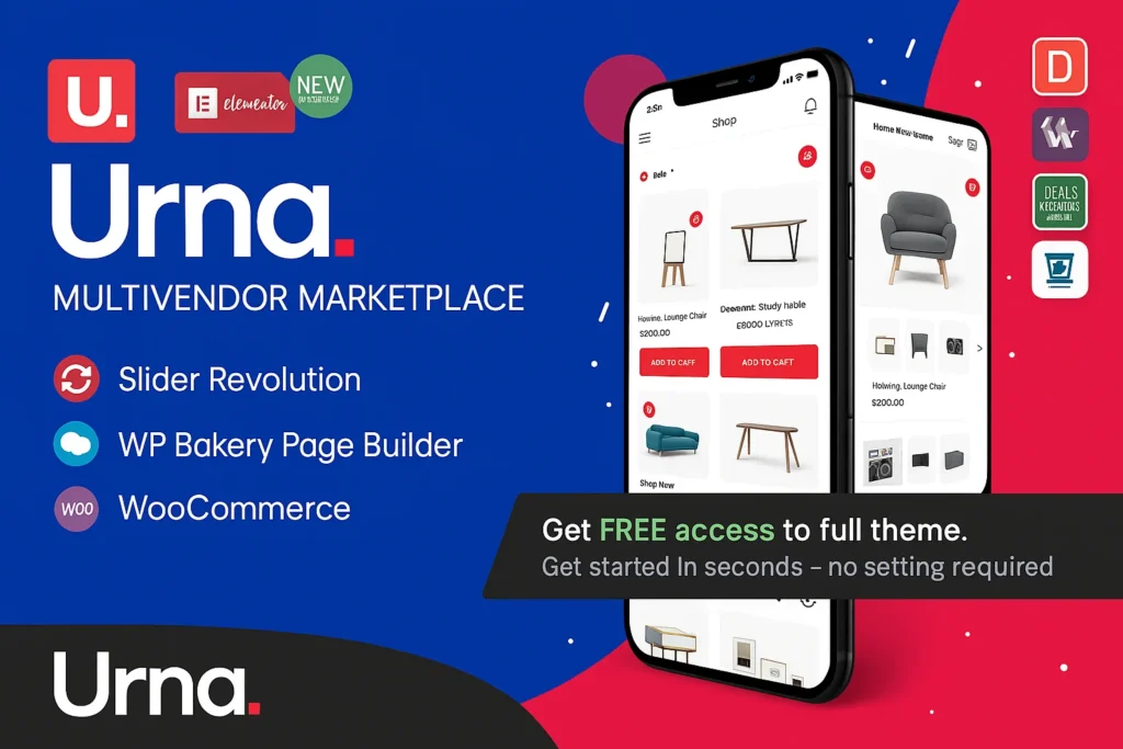 Urna v2.5.13 WordPress Theme - Diseño moderno y personalizable