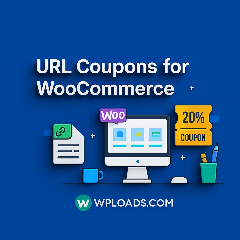 Plugin WooCommerce URL Coupons v2.16.2 para gestión de cupones en WordPress