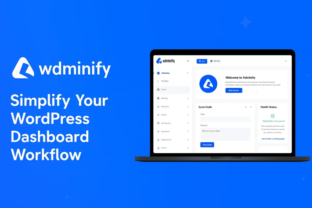 Plugin WP Adminify v4.0.9.3 para optimización de WordPress