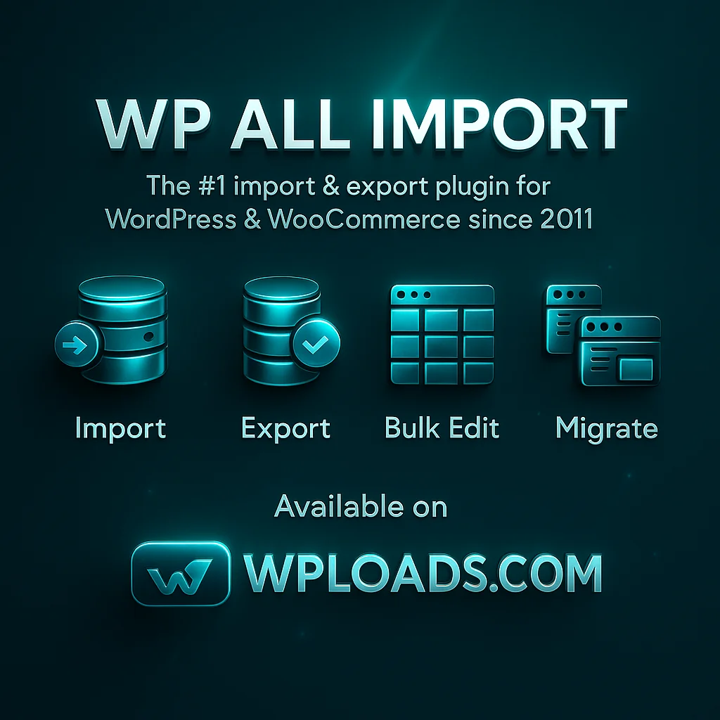 WP All Import – WooCommerce Import Add‑On Pro 4.0.6 Plugin para WordPress