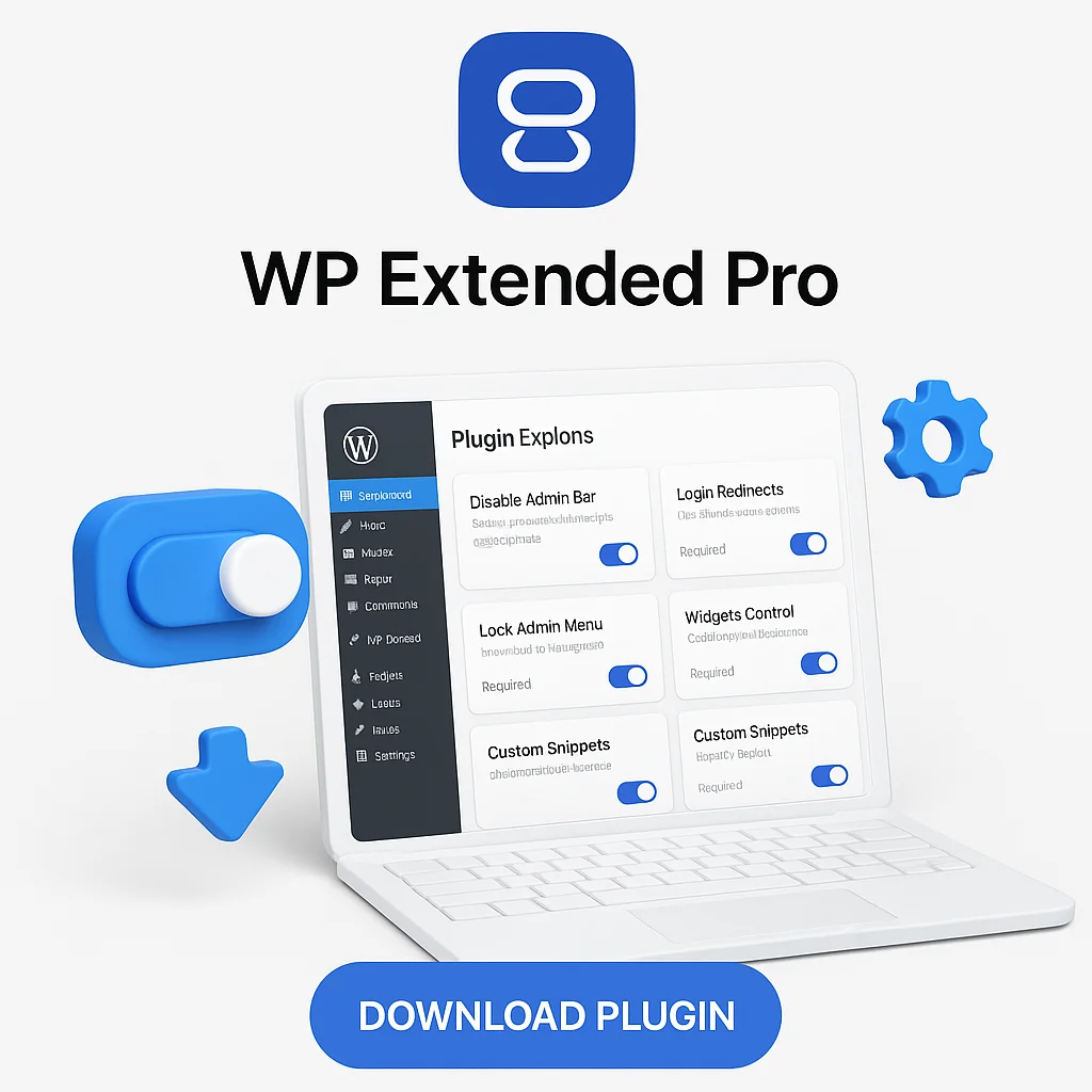 WP Extended PRO v3.2.3 Plugin para WordPress