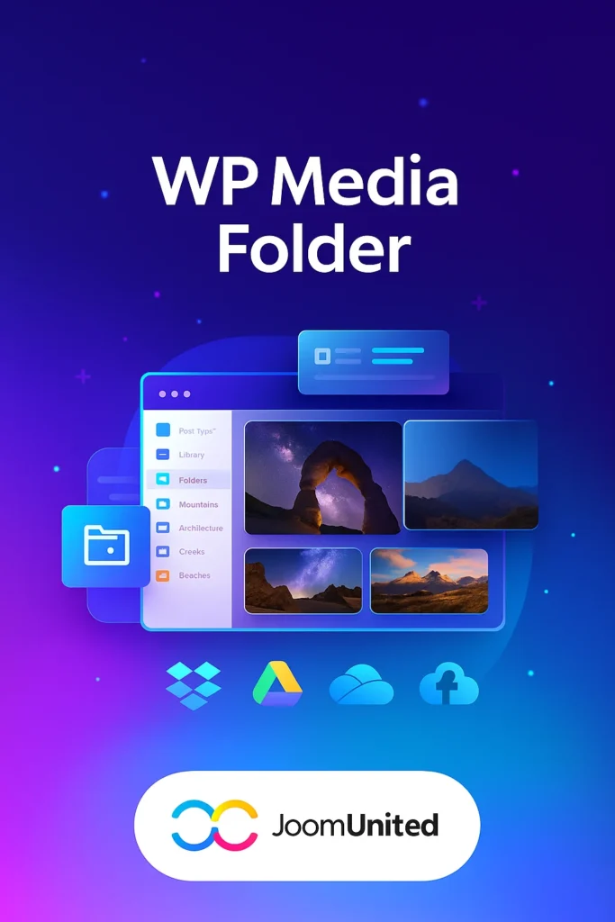 WP Media Folder v6.1.9 Plugin para gestión de medios en WordPress