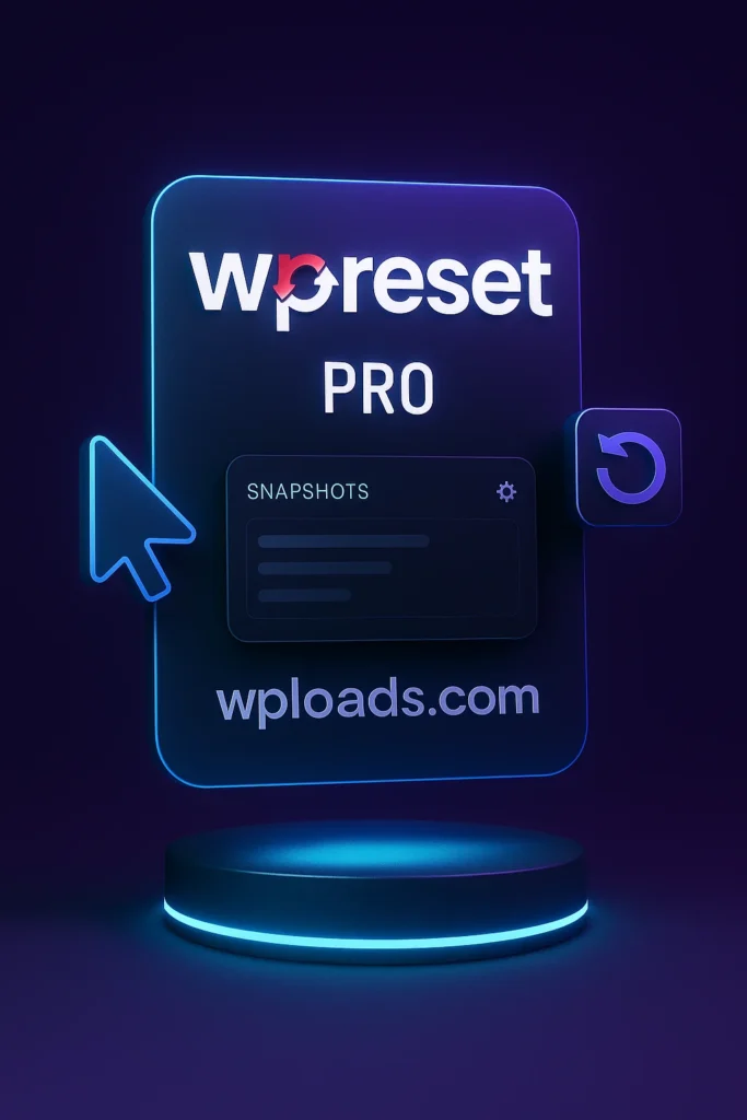 Wp Reset 6.20 - Herramienta de restauración para WordPress