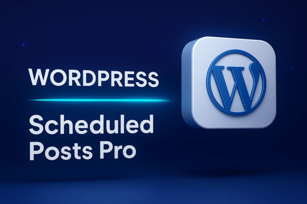 WP Scheduled Posts Pro v5.2.1 Plugin para programación de publicaciones en WordPress