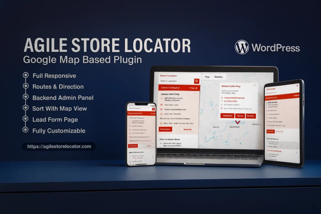 Plugin Agile Store Locator v5.1.8 para WordPress