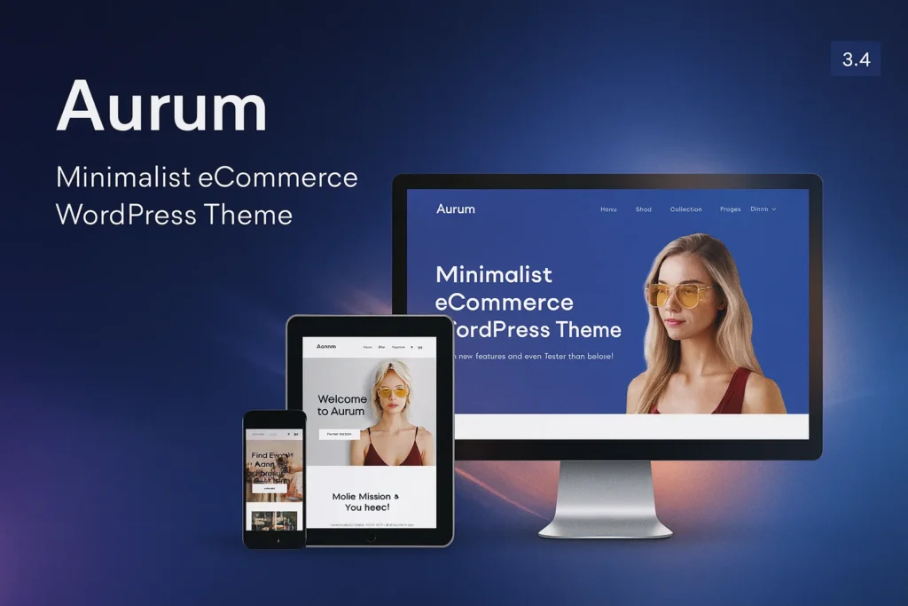 Aurum Theme WordPress v3.15 - Tema premium para WordPress