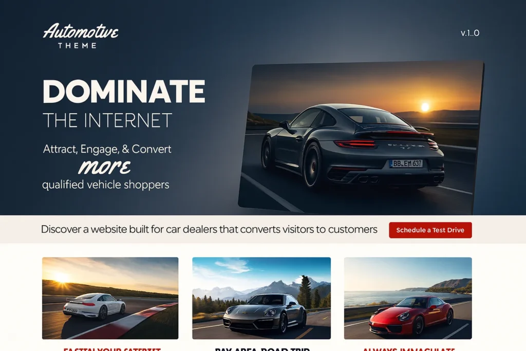 Automotive Theme v12.6 para WordPress