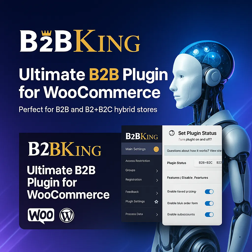 B2BKing v5.4.70 WordPress Plugin para comercio B2B