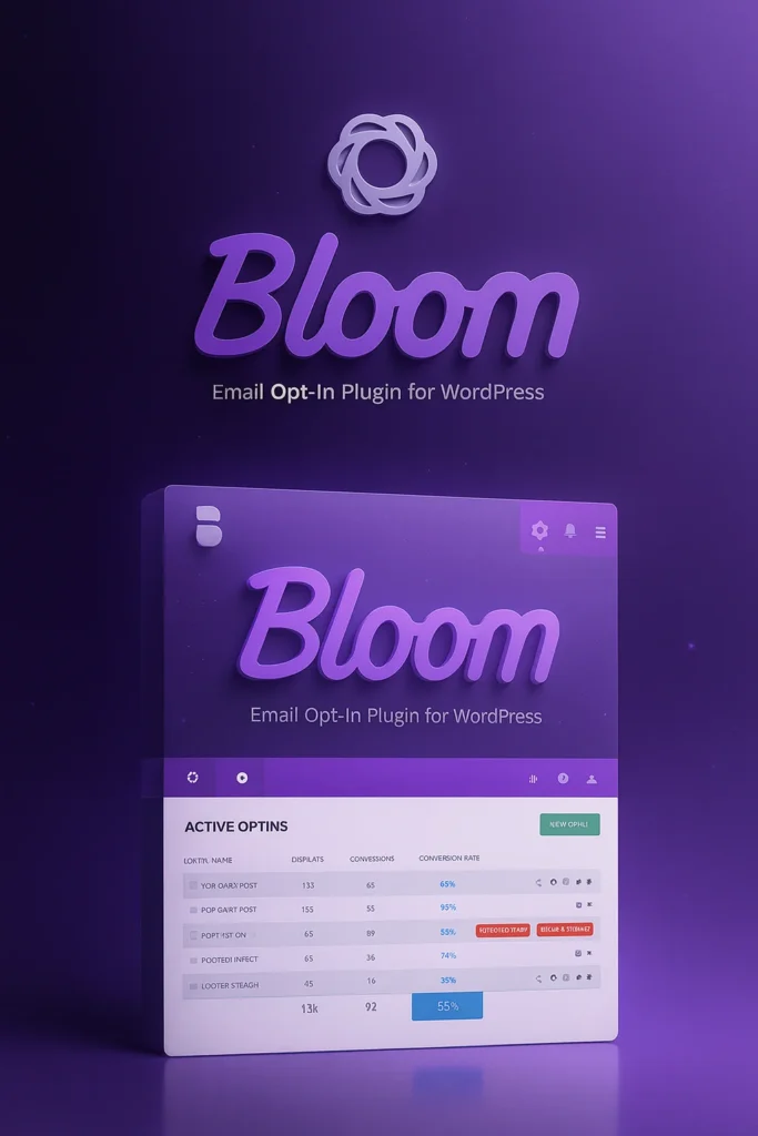 Bloom Email Opt-In V1.3.12 - Herramienta de captación de correos electrónicos