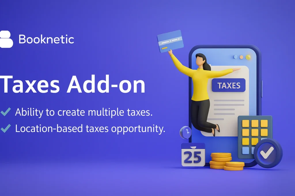 Booknetic Tax V1.2.2 - Software de gestión de citas y reservas