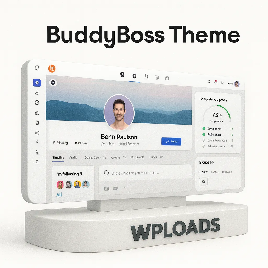 Buddyboss Theme v2.18.0 - Tema premium para WordPress