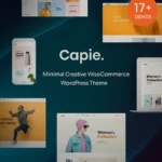 Capie Theme WordPress v1.0.31 - Tema moderno y versátil para sitios web