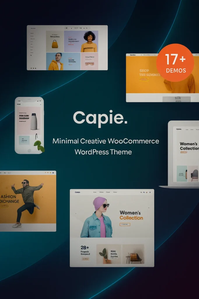 Capie Theme WordPress v1.0.31 - Tema moderno y versátil para sitios web